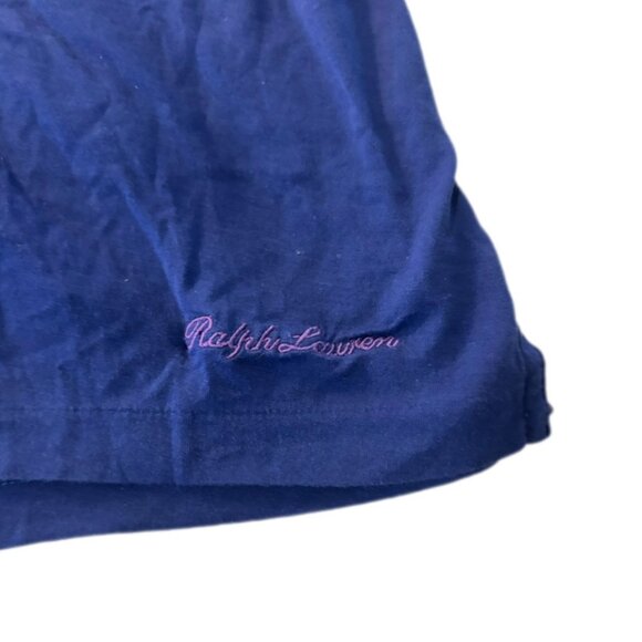RALPH LAUREN PURPLE LABEL T-Shirt (M, Blue, Cotton) - Picture 3 of 5